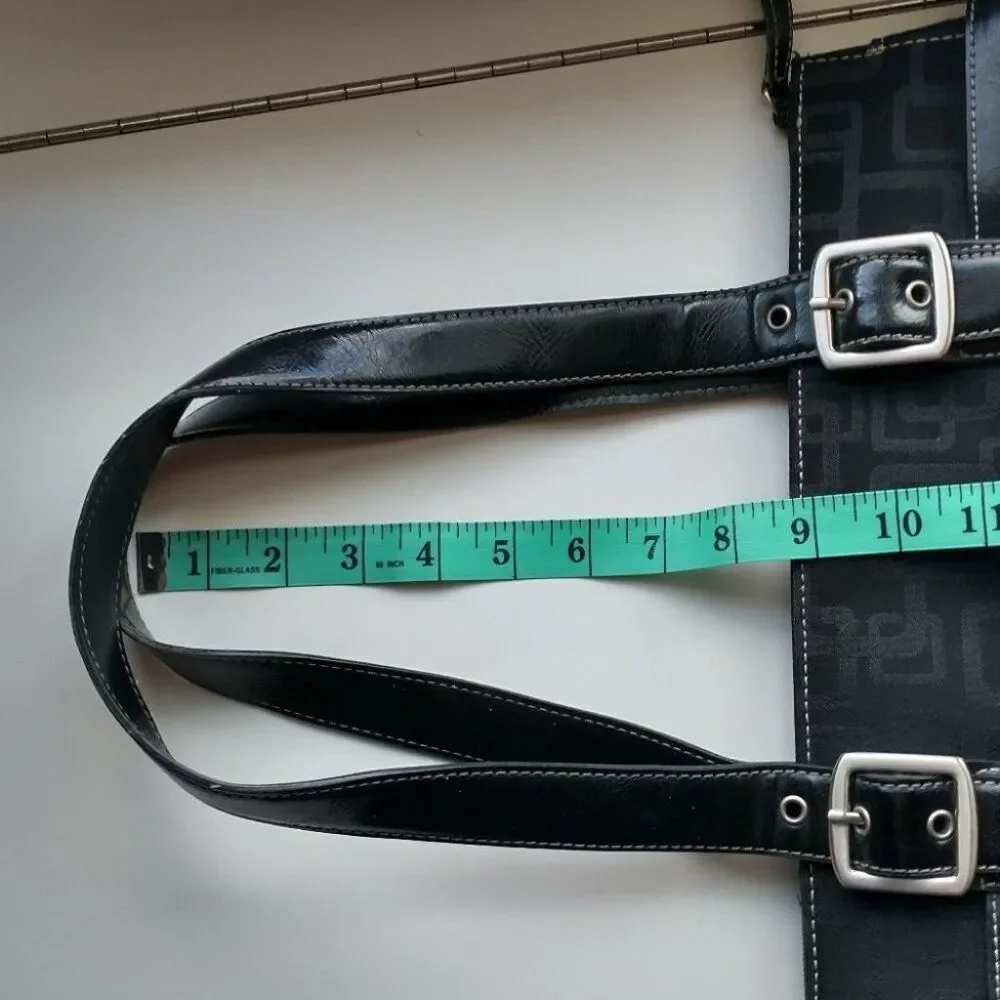 Large Nine West Black Tote Purse